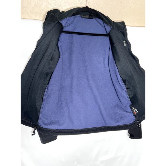 Mountain Hardware size L blue zip-up jacket zip pockets hiking outdoors camping - Picture 6 of 12